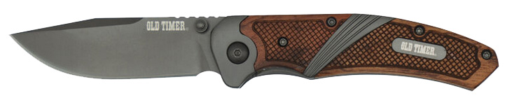 BTI OLD TIMER WOOD Ti-NITRIDE S.A. - Knives & Multi-Tools